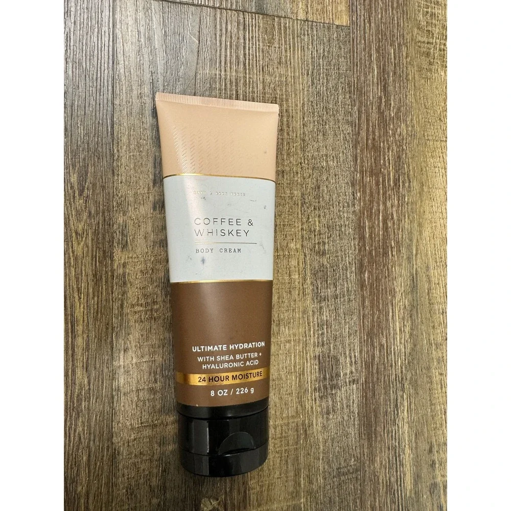 Bath & Body Works Coffee‎ & Whiskey Ultimate Hydration Body Cream 8oz 226g